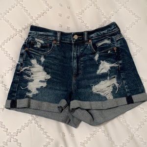 American Eagle Mom Jean Denim Shorts